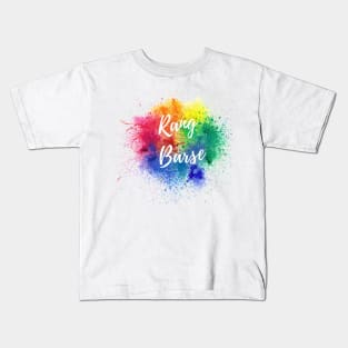 Rang barse trendy holi festival Kids T-Shirt